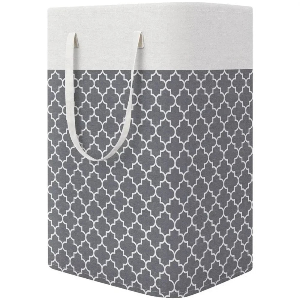 Lauva 75L Waterproof Laundry Basket | Foldable Fabric Hamper with Handles