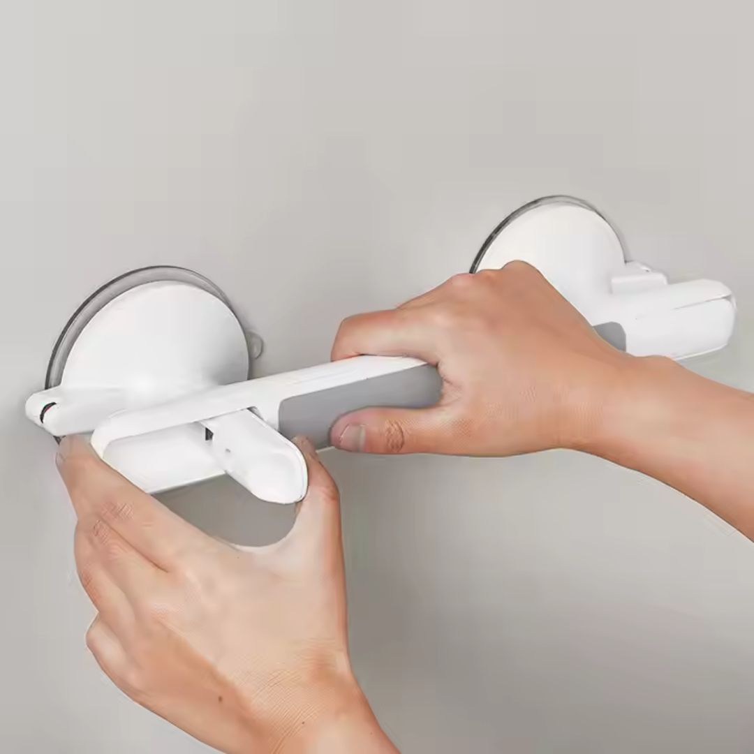 Shower Grab Bar Handle – Non-Slip Suction Safety Support Rail