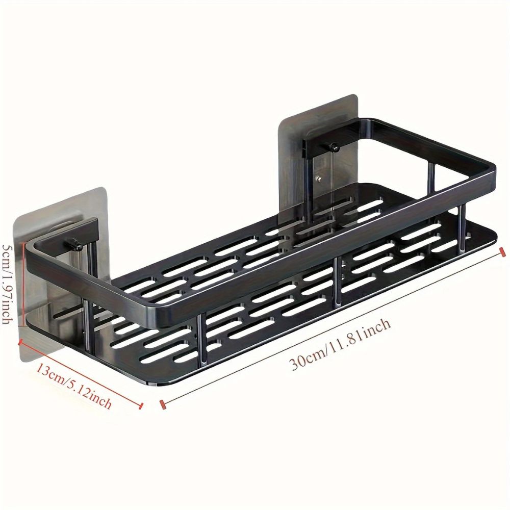 Shower Shelf Caddy Organizer – No-Drill Wall-Mounted Bathroom Shelf