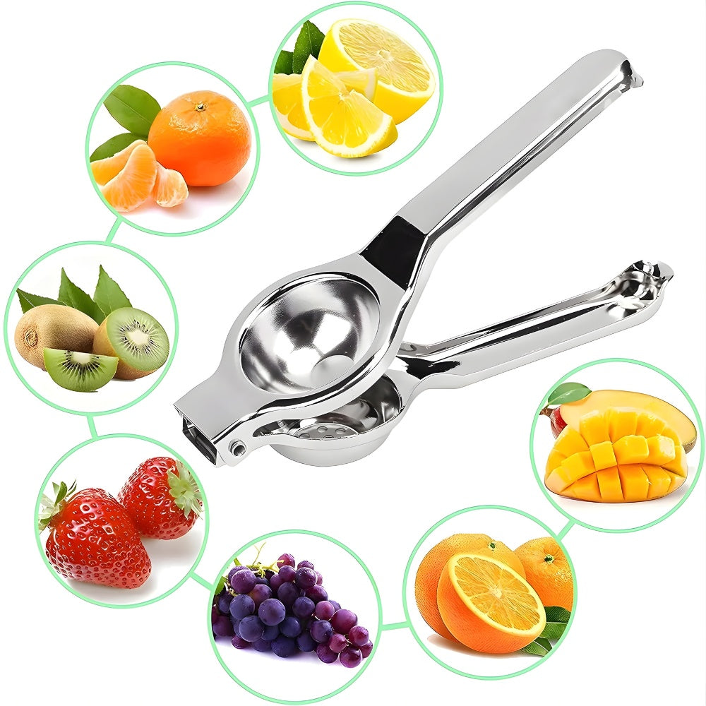 Stainless Steel Lemon Squeezer – Heavy-Duty Citrus Juicer Press