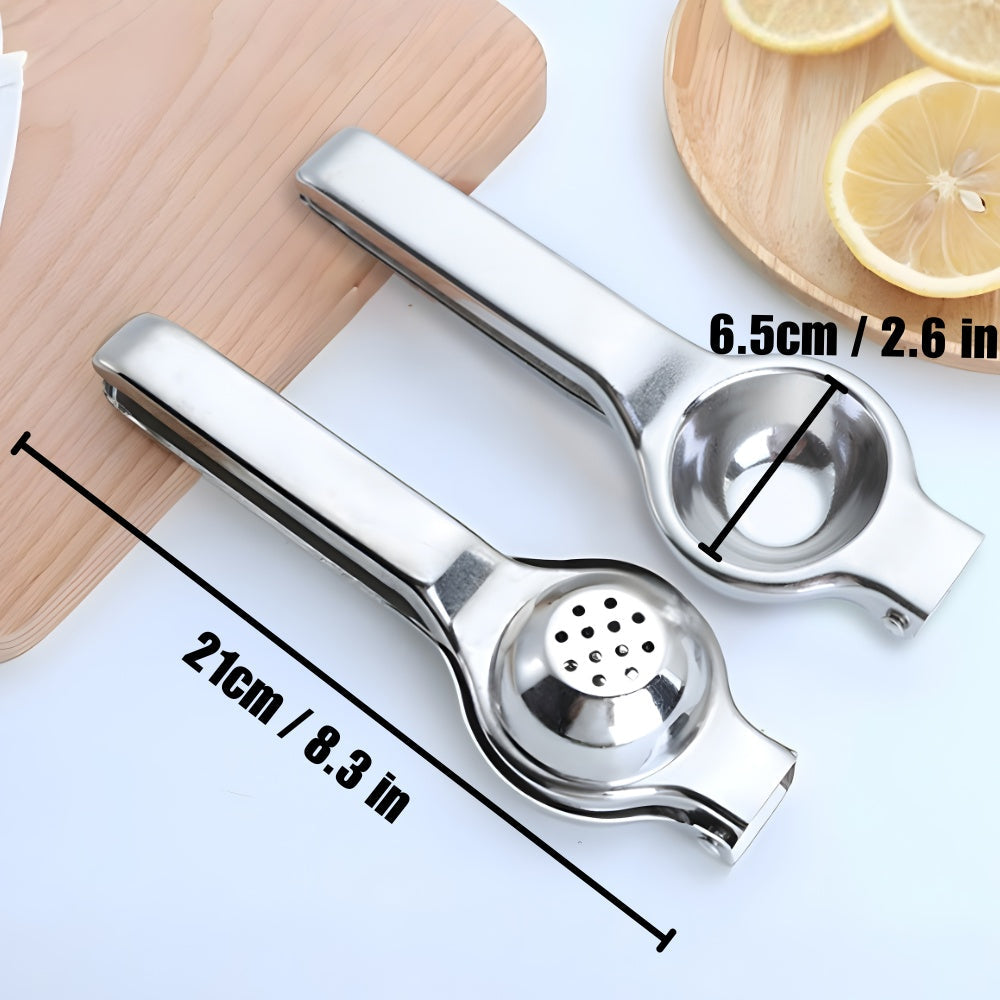 Stainless Steel Lemon Squeezer – Heavy-Duty Citrus Juicer Press