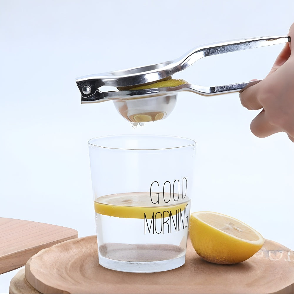 Stainless Steel Lemon Squeezer – Heavy-Duty Citrus Juicer Press