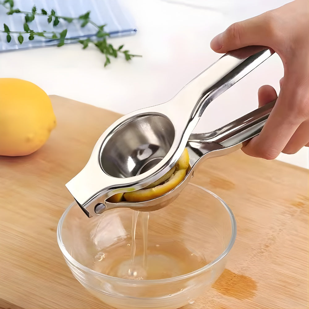 Stainless Steel Lemon Squeezer – Heavy-Duty Citrus Juicer Press