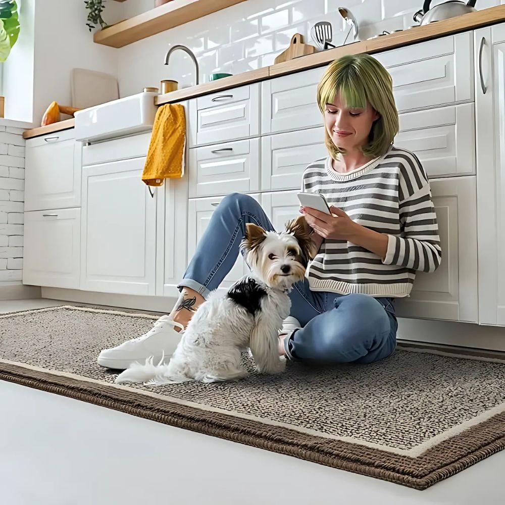 Strata Elegance Kitchen Mat – Anti-Fatigue Non-Slip Cushioned Mat