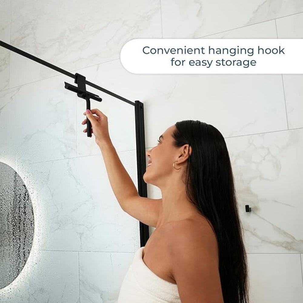 Modern Shower Squeegee – Streak-Free Glass & Tile Squeegee