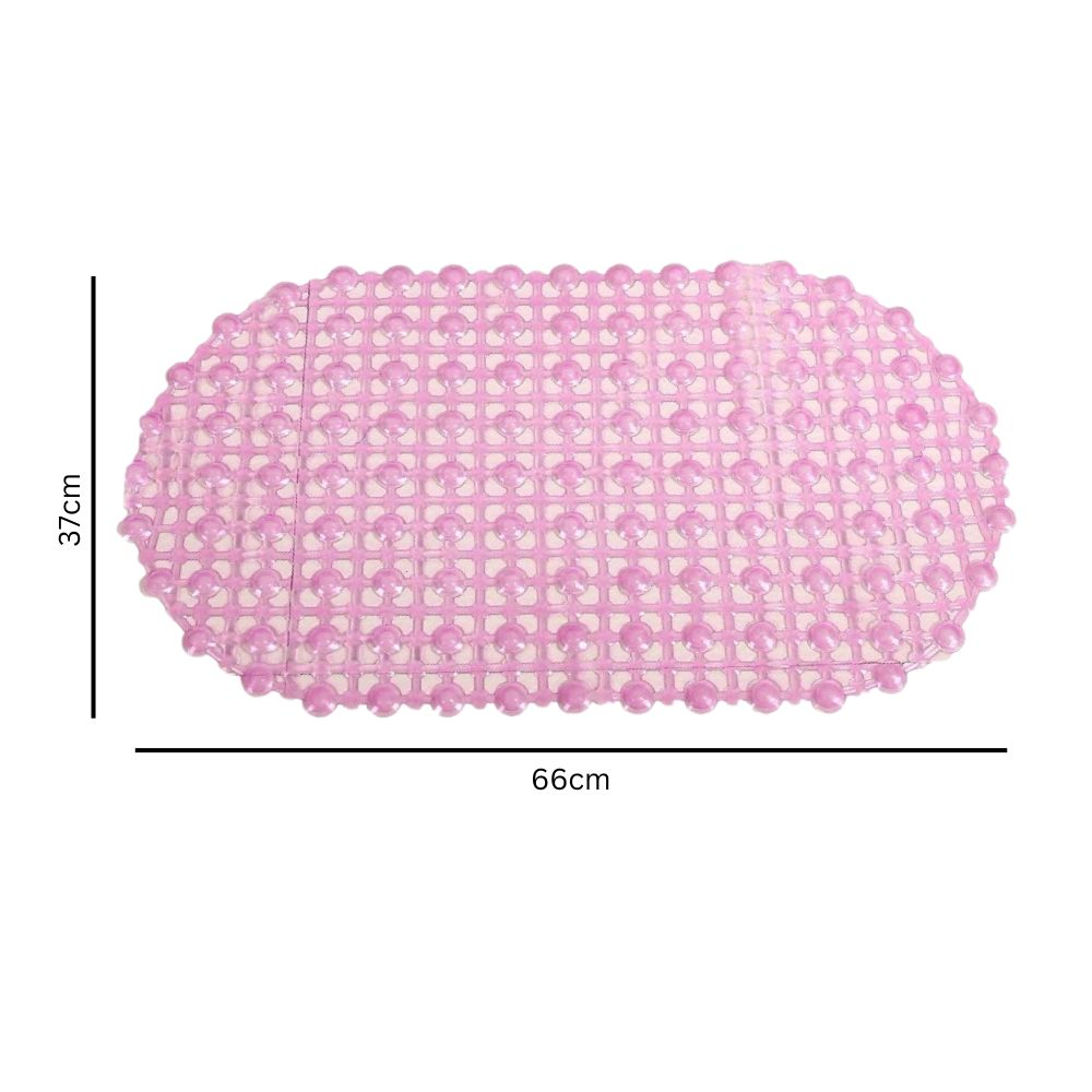 Velvra Non-Slip Shower Mat – Clear Antibacterial Tub & Shower Mat