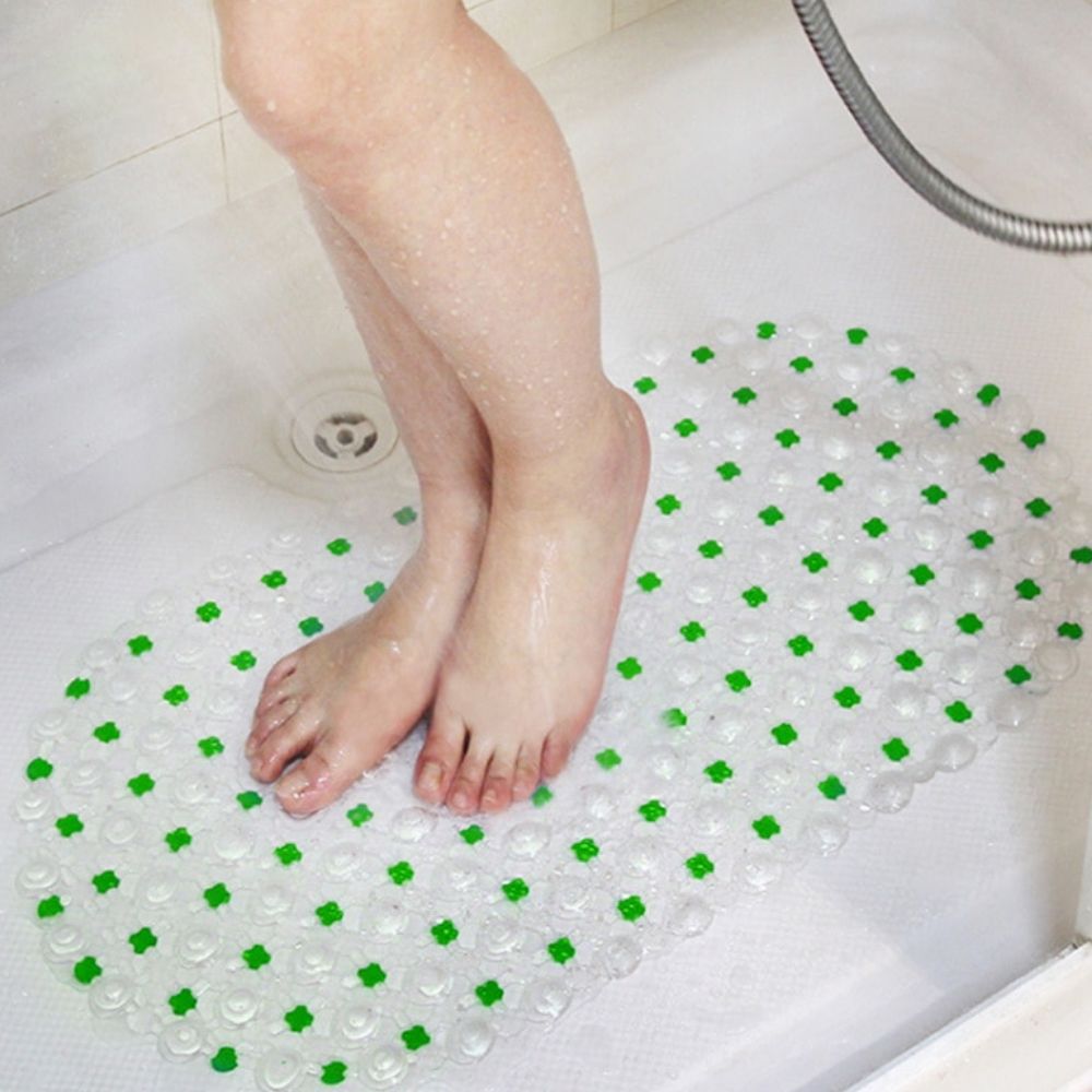 Velvra Non-Slip Shower Mat – Clear Antibacterial Tub & Shower Mat
