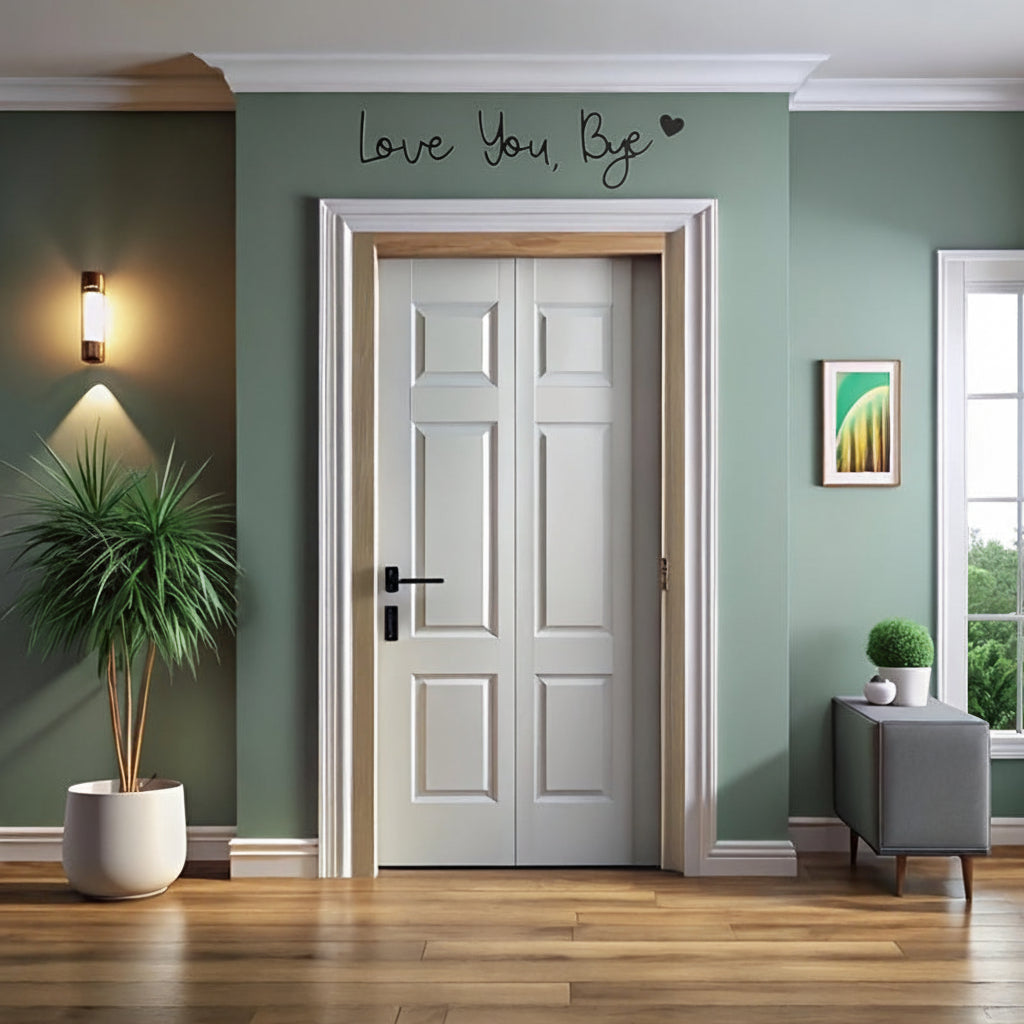 Vintage Heart Door Frame Wall Decor – Romantic Decorative Accent