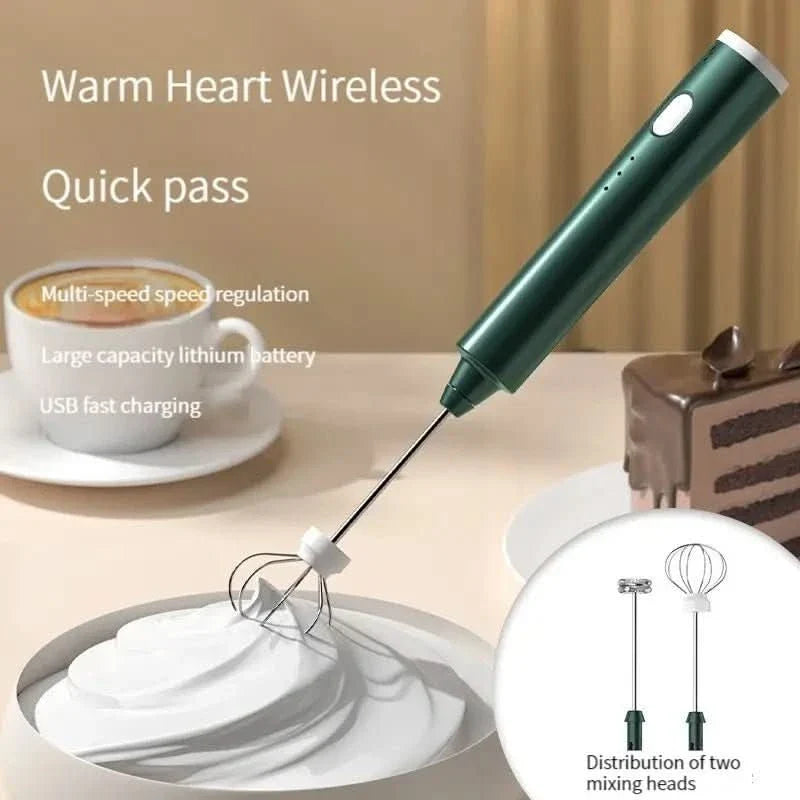 MIXAPRO Mini Electric Hand Mixer – Powerful Whisk for Kitchen & Coffee
