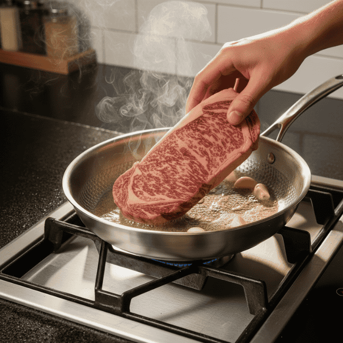 TITAN Premium Titanium Frying Pan – Uncoated Pan for All Hobs