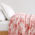 Ombra Kuscheldecke 200x230cm Rosa – Plüschige Flanelldecke im Farbverlauf