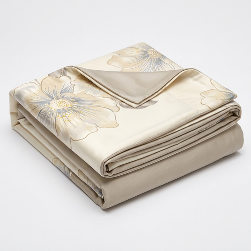 Adeline Bettwäsche sandbeige – Szene 1 gefaltet