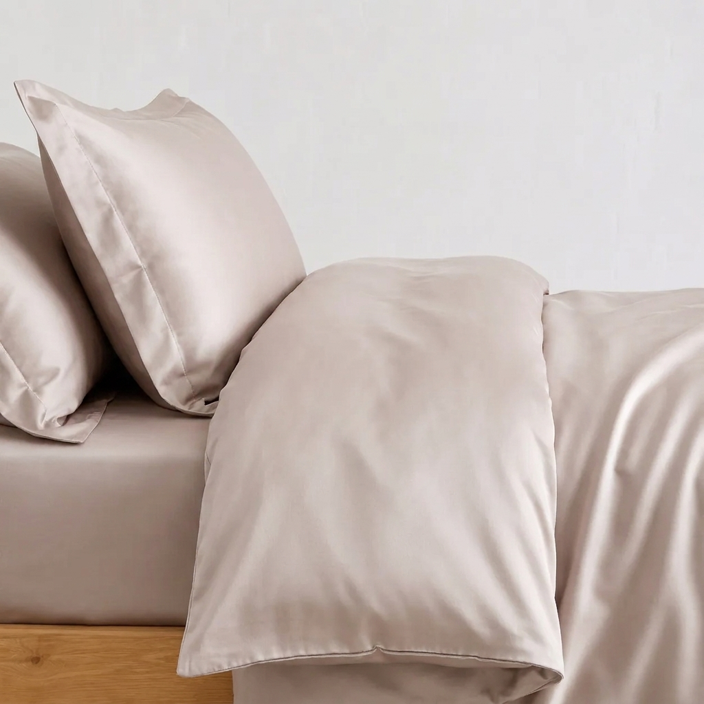 Praline Bettwäsche taupe – Szene 3
