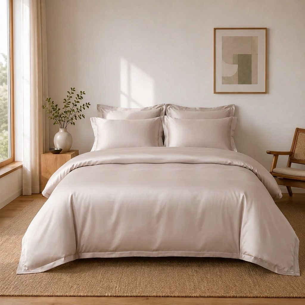 Praline Bettwäsche taupe – Szene 4