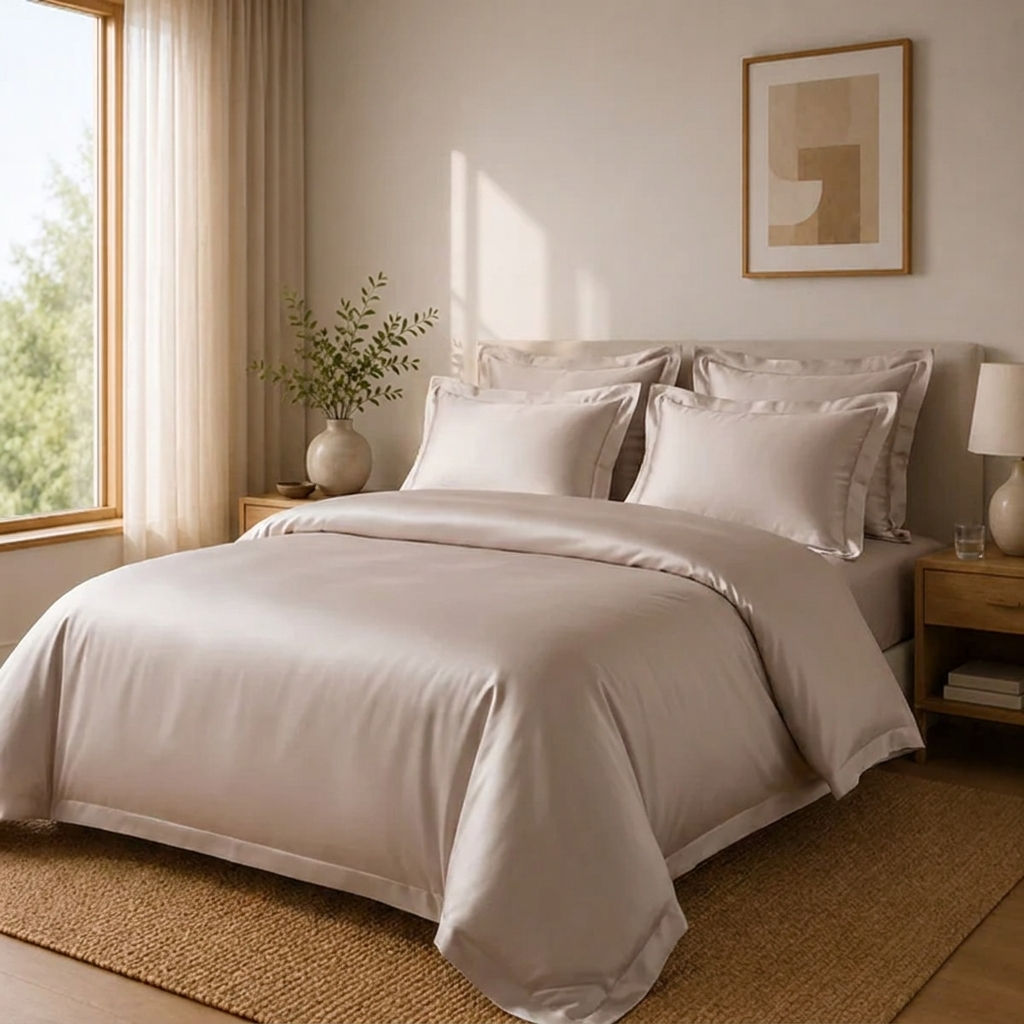 Praline Bettwäsche taupe – Szene 7