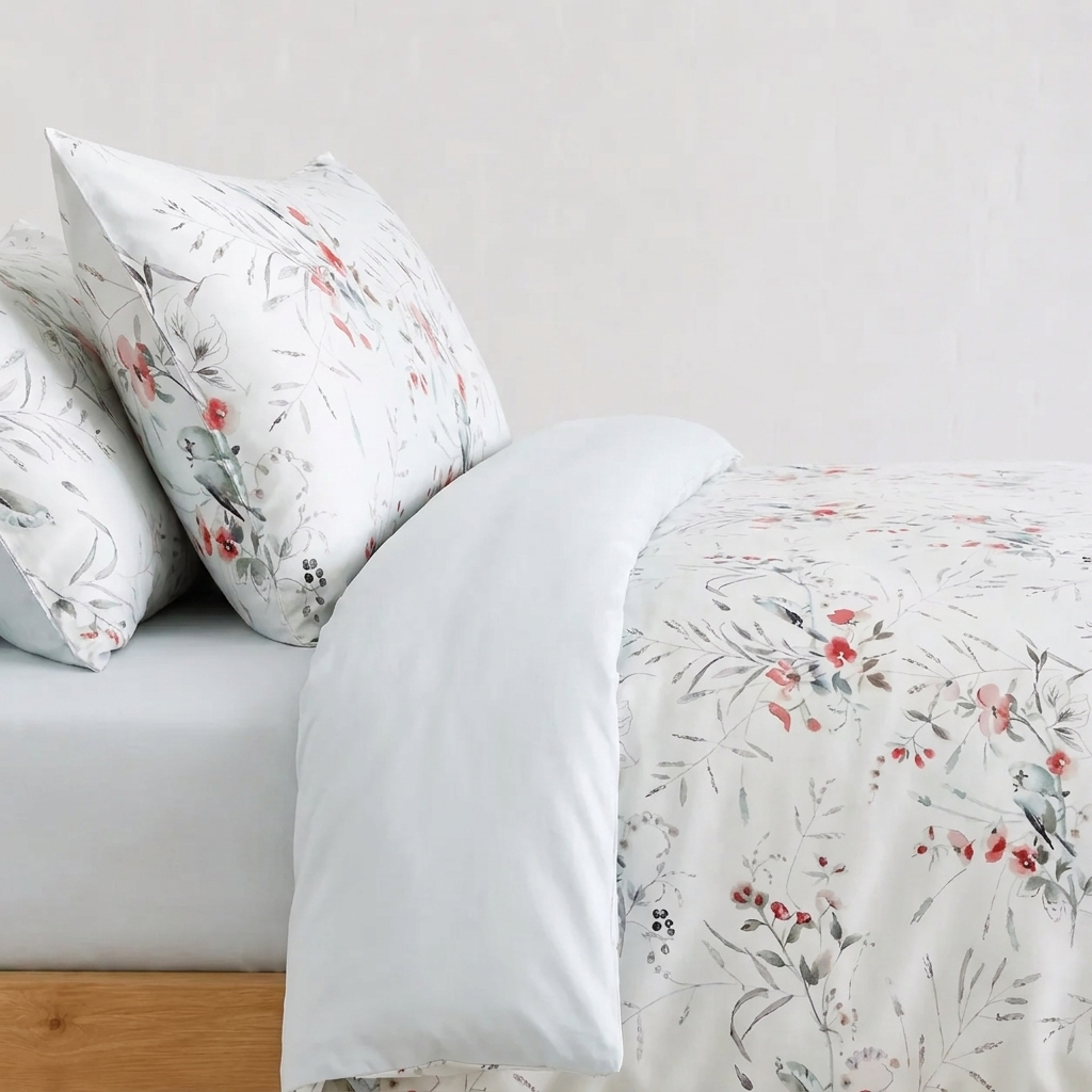 Florine Bettwäsche Blumen Creme – Szene 3