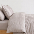Brume Bettwäsche Jacquard Grau – Szene 3