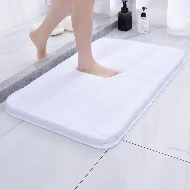 Fur & Plush Bath Rug – Ultra-Soft Absorbent Non-Slip Bathroom Mat