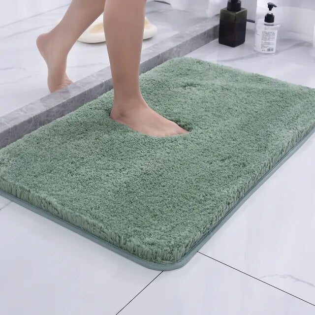 Fur & Plush Bath Rug – Ultra-Soft Absorbent Non-Slip Bathroom Mat