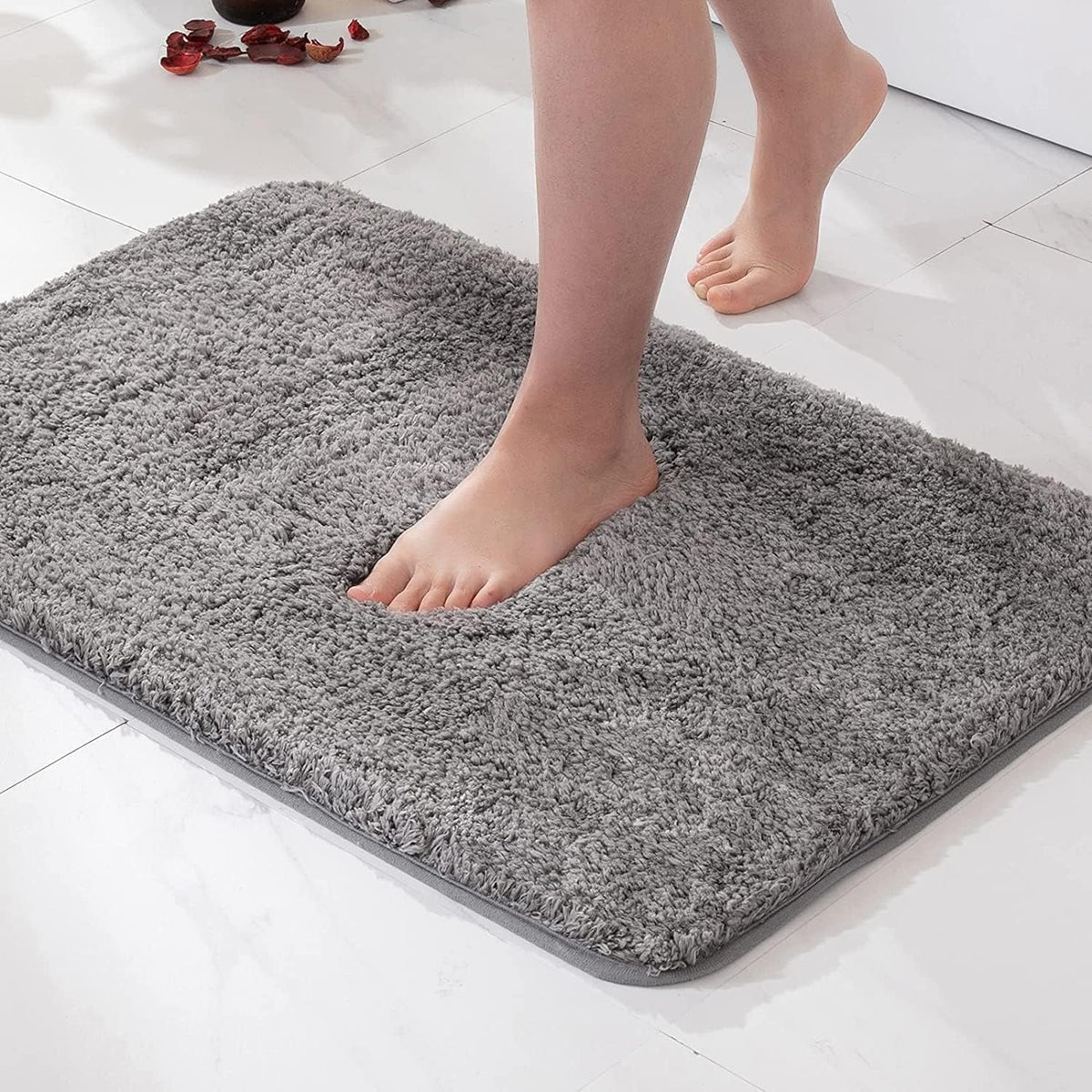 Fur & Plush Bath Rug – Ultra-Soft Absorbent Non-Slip Bathroom Mat