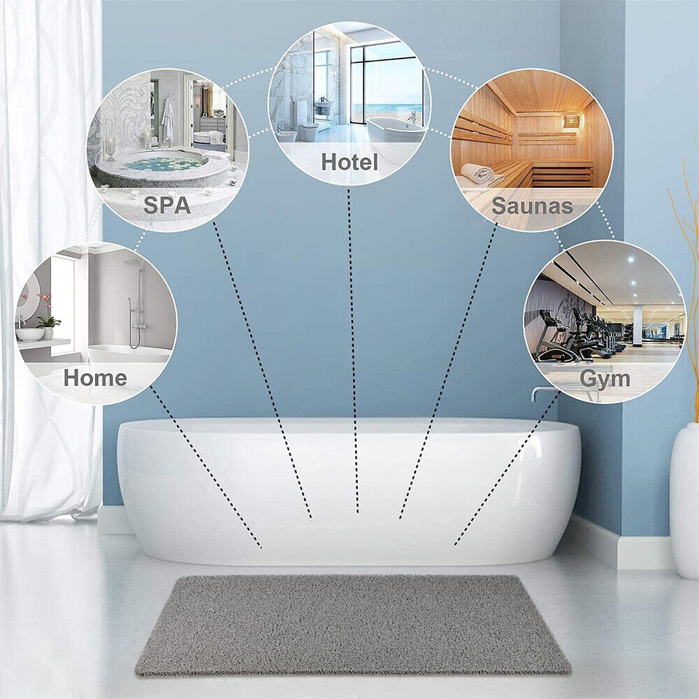 Safe Non-Slip Shower Mat – Soft, Comfortable Bathtub & Shower Mat
