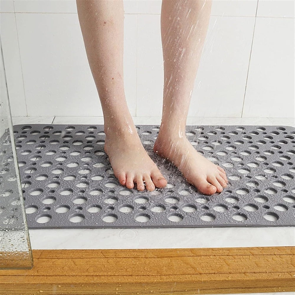 Secure Antibacterial Shower Mat – Non-Slip Mould-Resistant Bath Mat
