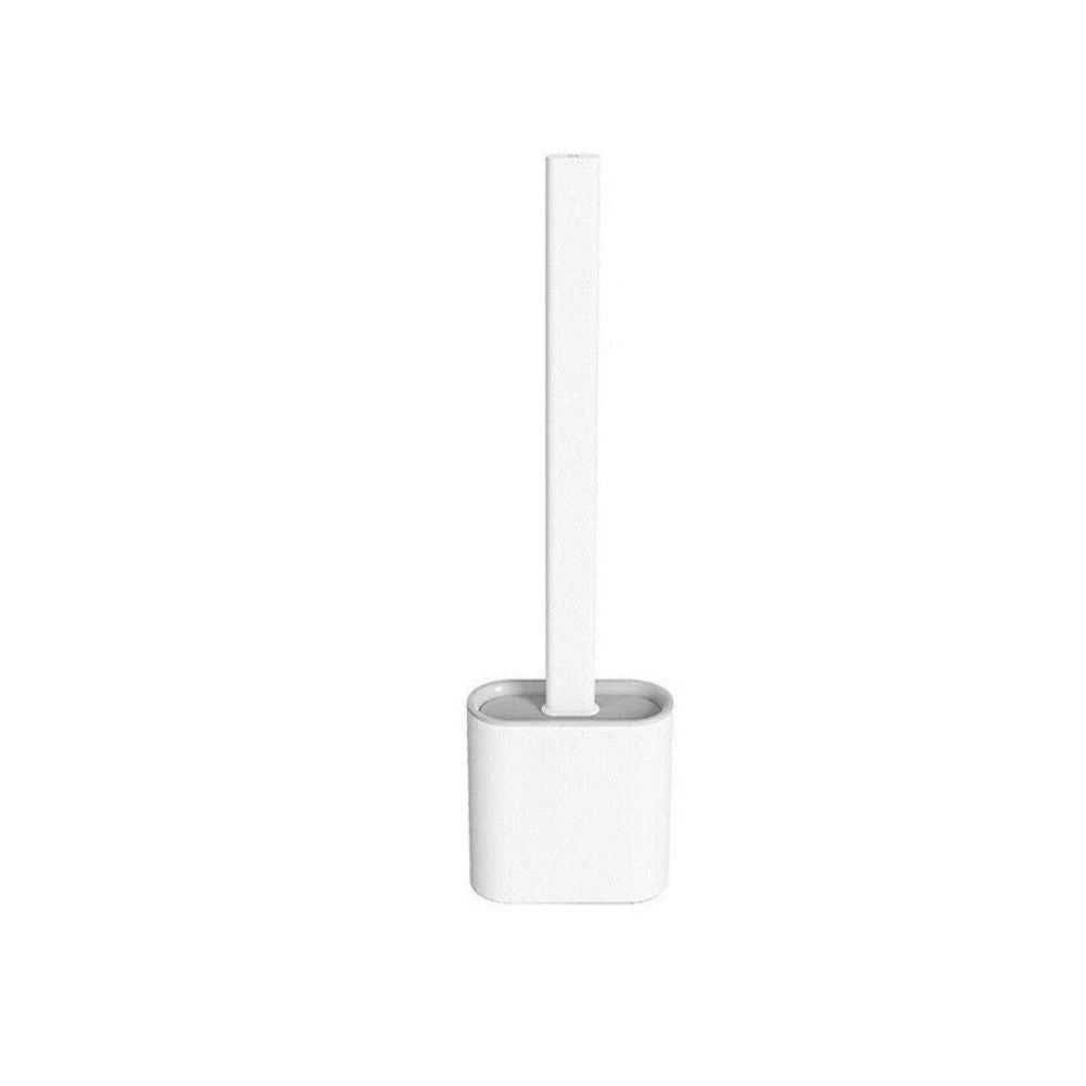 Silicone Toilet Brush – Hygienic Non-Scratch Cleaning Brush with Holder